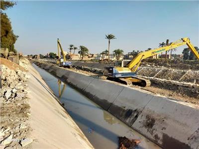 تطوير شامل في البنية التحتية لمحافظة المنيا.. صور