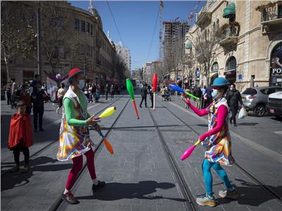 بسبب «مخاوف كورونا».. إسرائيل تغلق مدينة القدس في عيد المساخر