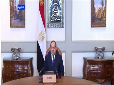 السيسي: مصر ملتزمة بتفعيل ملف إعادة الإعمار ما بعد النزاعات