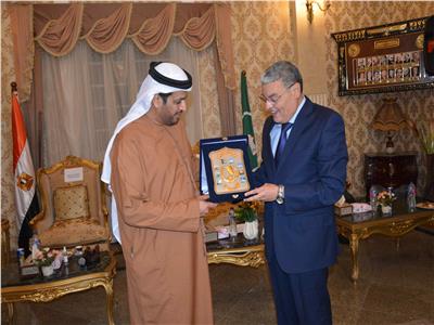 محافظ المنيا يستقبل السفير الإماراتي لتعزيز التعاون ودعم فرص الاستثمار 