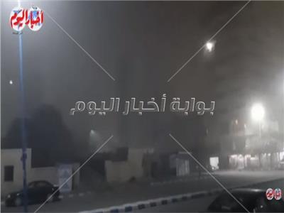 عواصف ترابية تضرب مدن مطروح والساحل الشمالي | فيديو