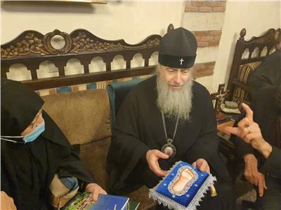 وفد الكنيسة الروسية يزور دير «مار جرجس» للراهبات 
