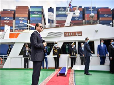 الرئيس السيسي: سنفتتح ميناء جرجوب وبرنيس خلال شهرين 