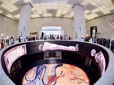 أحمد غنيم مدير متحف الحضارة: قاعة المومياوات الجديدة تشبه «القبو»