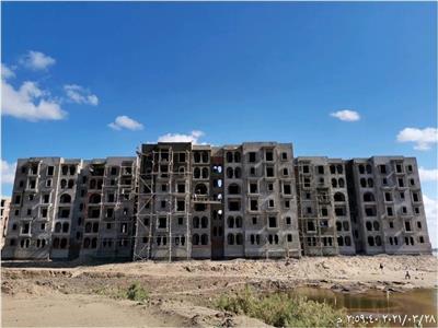 الإسكان: الانتهاء من الهيكل الخرساني ل 600 وحدة سكنية بمدينة رشيد الجديدة 