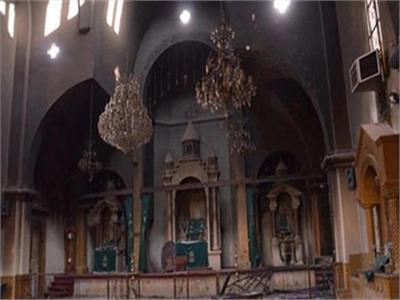 اليوم.. إعادة محاكمة متهم بـ«حرق كنيسة كفر حكيم»
