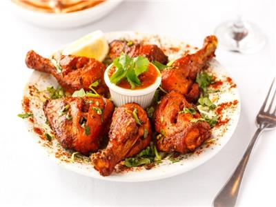 مطبخ رمضان| طريقة عمل دجاج تندوري بدون فرن