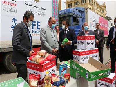 «أبواب الخير» توزيع 144 طن مواد غذائية على المناطق الأكثر احتياجًا