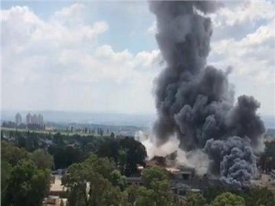 بالفيديو | انفجار بمصنع للصواريخ وسط إسرائيل