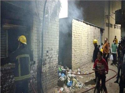 حي المنتزه ثان: حريق عقار المندرة بسبب تجمعات القمامة | صور