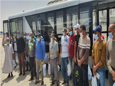 التفاصيل الكاملة لعودة ٩٥ صيادا مصرياً بعد احتجازهم بإريتريا| صور 