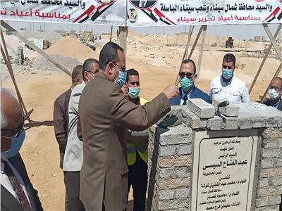 افتتاح محطة تحلية مياه آبار بـ«الحسنة ونخل» بوسط سيناء