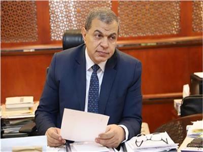  وزير القوي العاملة ينعى محمد وهبة الله أمين عام اتحاد عمال مصر