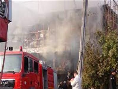 حريق في أرض شركة النحاس شرق الإسكندرية