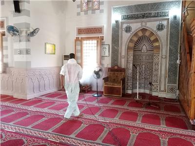 الانتهاء من تعقيم المساجد الكبرى بالمحافظات استعدادًا لصلاة العيد 