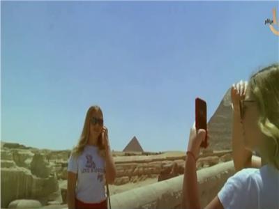 «صباح الخير يا مصر» يستعرض تزايد الوفود السياحية