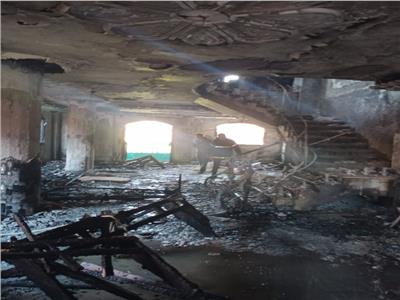 ننشر الصور الأولى للشقة المحترقة المملوكة لوالدة برلماني بالقليوبية