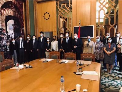 مساعد وزير الخارجية يلتقي بممثلي شركات كوريا الجنوبية المستثمرة في مصر