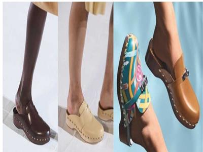 «القبقاب الخشبي».. موضة أحذية النساء في 2021