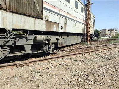 مصدر بـ«السكة الحديد»: لا إصابات في حادث خروج قطار دمياط عن القضبان