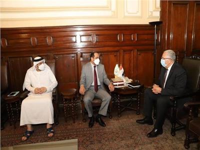 وزير الزراعة يبحث مع سفير الإمارات التعاون في الثروة الحيوانية والداجنة 