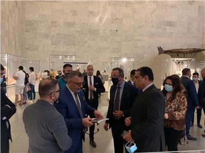 متحف الحضارة بالفسطاط يستقبل مشاهير العراق |صور 