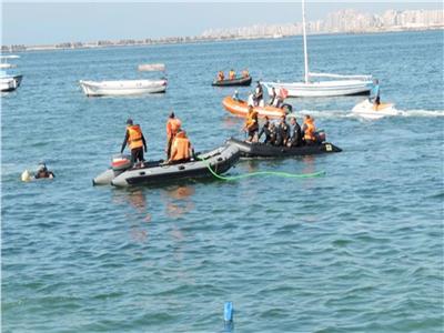 مصرع شخصين ونجاة 5 في غرق «بدال» بشاطئ البوريفاج بالإسكندرية