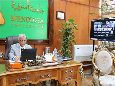 رئيس جامعة المنوفية يشارك في فعاليات مؤتمر الجامعات العربية