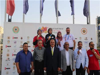 4 ميداليات لسيدات مصر بالبطولة العربية للرماية