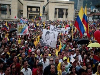 تظاهرات حاشدة في كولومبيا ضد الرئيس دوكي