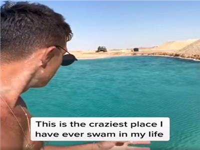سائح أمريكي يروج لمصر بطريقة مبهرة | فيديو