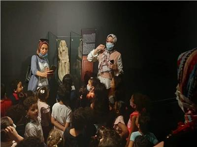 صور| زيارات مدرسية لمتحف الإسكندرية لرفع الوعي الأثري لدى الأطفال