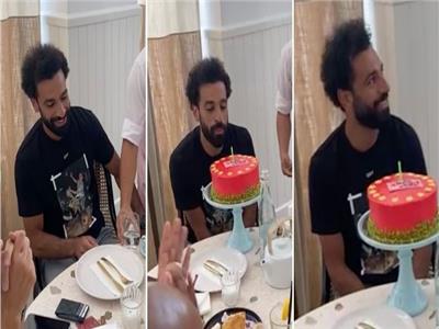 محمد صلاح ينشر صورة من احتفال عيد ميلاده ويوجه رسالة | فيديو