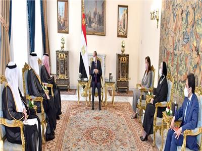 الرئيس السيسي: دعم كامل لتعزيز التجارة والاستثمارات بين مصر والسعودية | فيديو