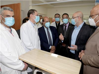 دعم المستشفى التخصصي ببني سويف بأجهزة طبية بالمساهمة المجتمعية