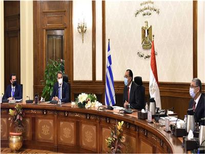 رئيس الوزراء: مصر حريصة على الارتقاء بمستوى التعاون مع اليونان