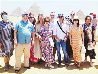 «ياريلوفا» تشيد بالحضارة المصرية