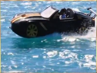 أول سيارة مصرية تسير على الماء بمكونات محلية تبهر العالم | فيديو