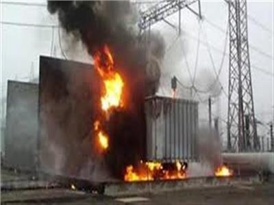 لاتوجد إصابات في حريق محول كهرباء بحدائق الأهرام