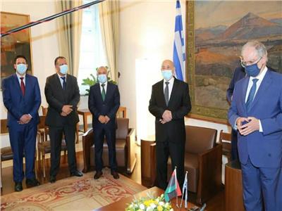 رئيس النواب الليبى  يلتقى وزبر الخارجية ورئيس البرلمان اليونانى 