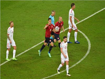 يورو2020| التشيك تعود للمباراة وتقلص النتيجة أمام الدنمارك
