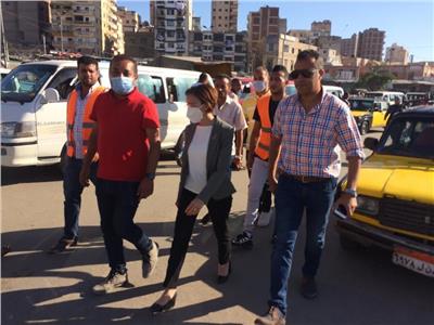 نائب محافظ الإسكندرية تتابع معدلات الإنجاز بمشروع تطوير محطة مصر 