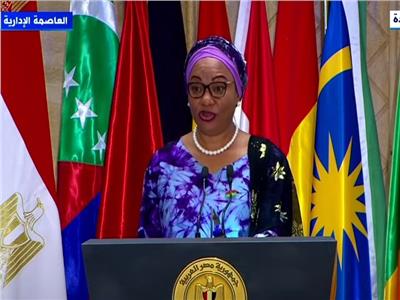 فيديو| كلمة «هيلن ماري لورانس» رئيسة الدورة السابعة للمؤتمر الوزاري الثامن لمنظمة التعاون الإسلامي الخاص بالمرأة 