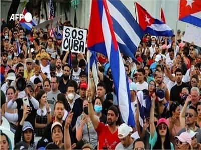 كوبا تتهم أمريكا بالوقوف وراء التظاهرات في البلاد