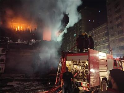 جسارة رجال الإطفاء أنقذت سكان عقار الطالبية من كارثة محققة