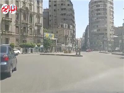 سيولة مرورية في شوارع وميادين القاهرة أول أيام عيد الأضحى | فيديو