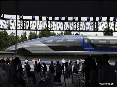 أسرع مركبة أرضية| تحرك أول قطار مغناطيسي في العالم بجمهورية الصين     