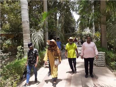 «الزراعة»: الحديقة النباتية في أسوان تستقبل وزيرة الخارجية السودانية