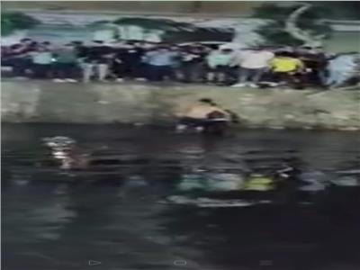 شباب قحافة ينقذون شابًا من الغرق بترعة القاصد في طنطا