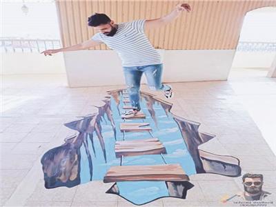 جرافيتي «أبو الحمايل» لرسم البهجة وتهذيب النفوس
